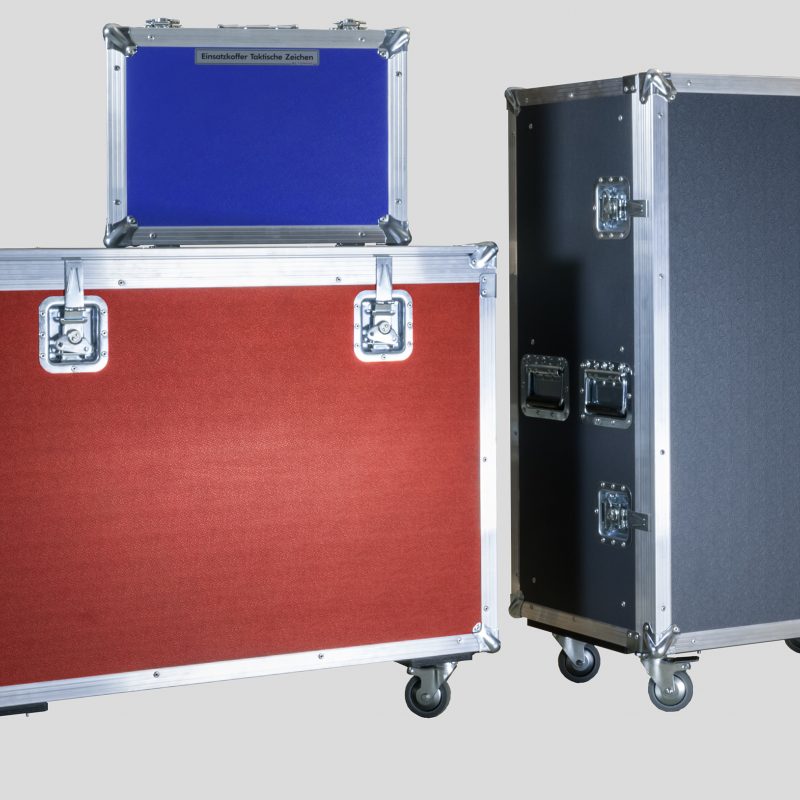 Koffer und Cases, verschiedene Farben möglich
