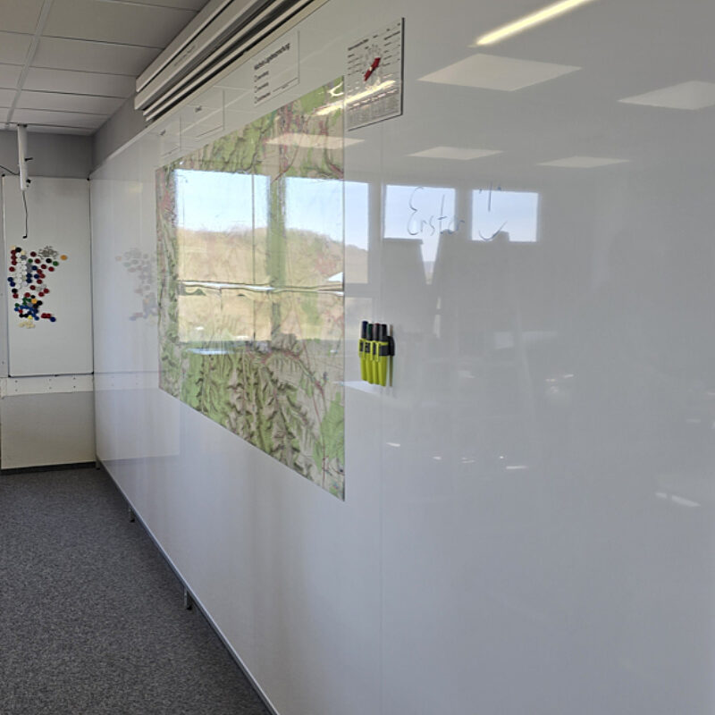 Thüringer Landesfeuerwehr- und Katastrophenschutzschule Bad Köstritz - Wandtafelanlage 6.000 x 2.200 mm